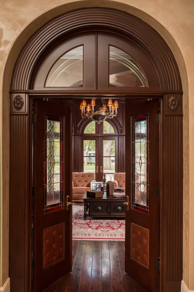 lakeside luxe intricate door frame