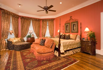 greek revival bedroom