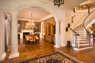 greek revival grand entrance