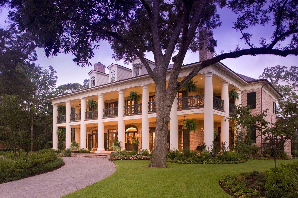 greek revival exterior entrance