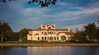 lakeside luxe exterior view