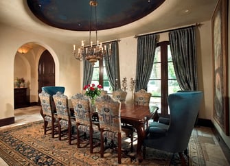 spanish colonial dining room