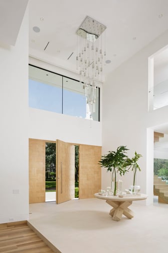 custom tanglewood modern foyer