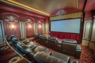 saddlebrook mediterranean home theater