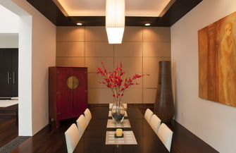 custom contemporary dining room