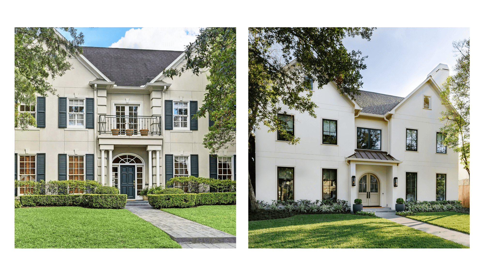 river oaks transitional before and after 1