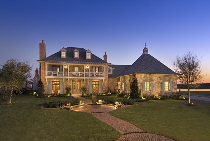 Acadian home architectural style