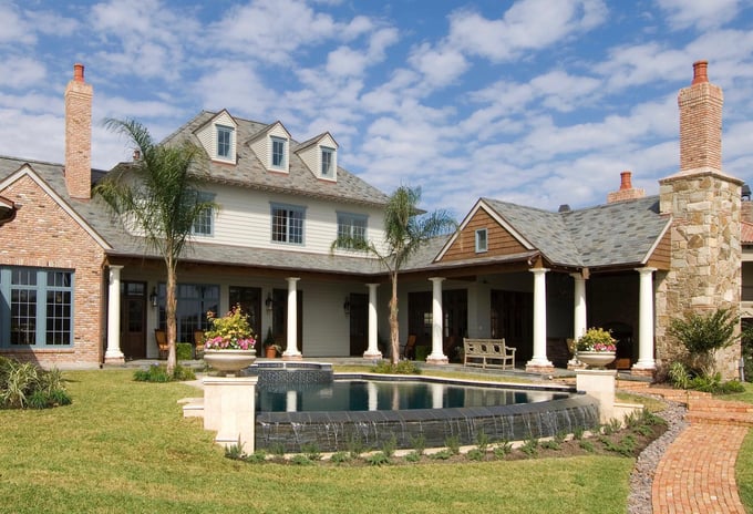 wood siding home