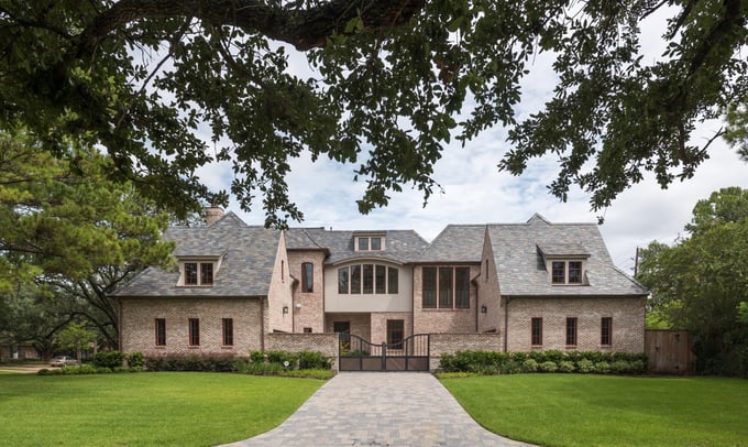 brick exterior home