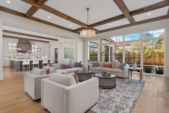 english country manor living room