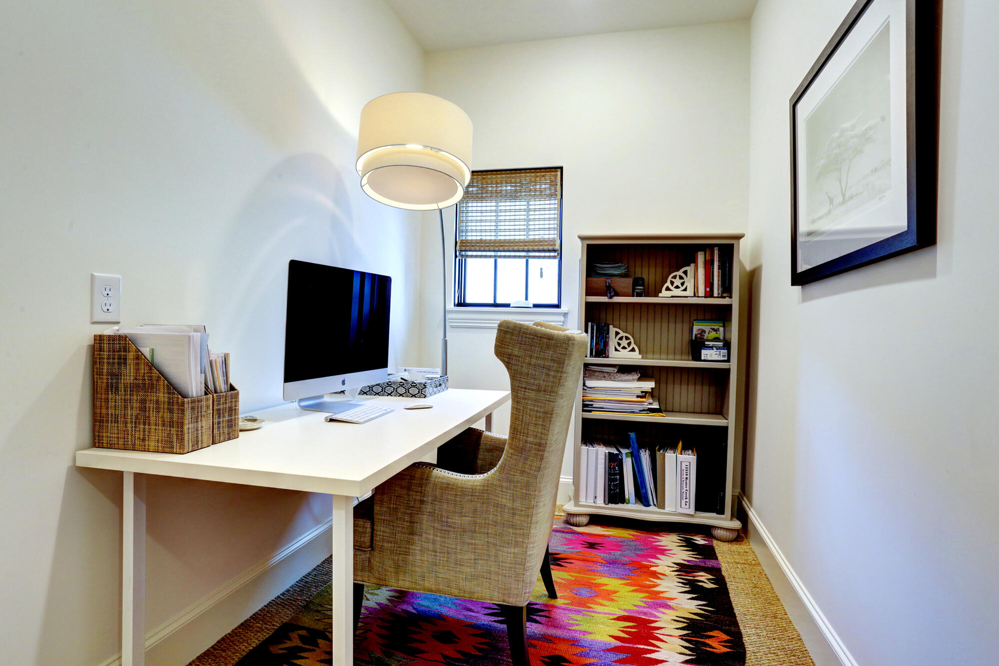 Transitional luxury home office
