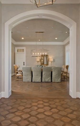 Dining room french country