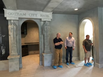 Sims Luxury Builders Team Jobsite Visit