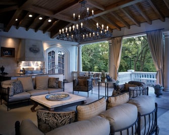french chateau outdoor pavillion
