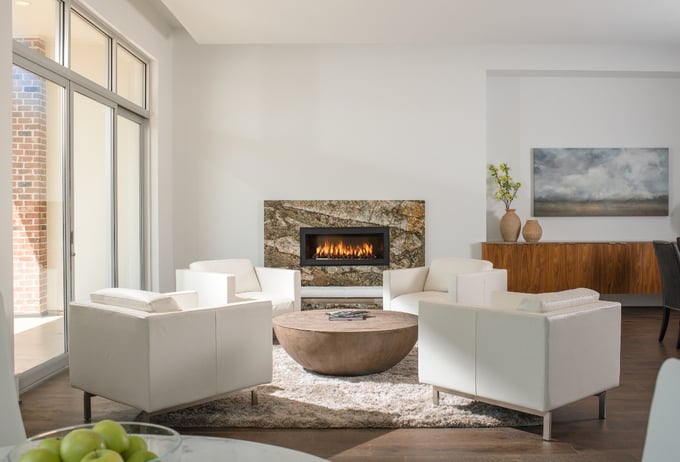 gas fireplace