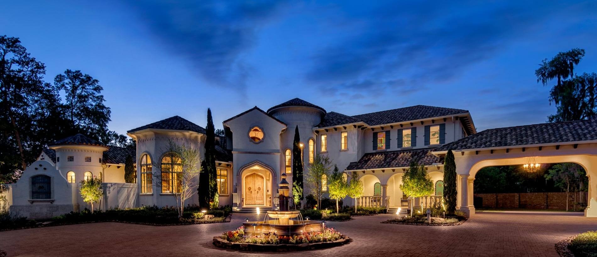 Spanish Mediterranean | Portfolio | Sims Luxury Builders Our Spanish Mediterranean portfolio at Sims Luxury Builders showcases the timeless beauty and elegance of this architectural style, with its characteristic red tile roofs, arched doorways, and stucco exteriors. Each home in our portfolio is crafted with meticulous attention to detail and high-quality materials to create a luxurious and inviting living space that captures the essence of Mediterranean charm.
