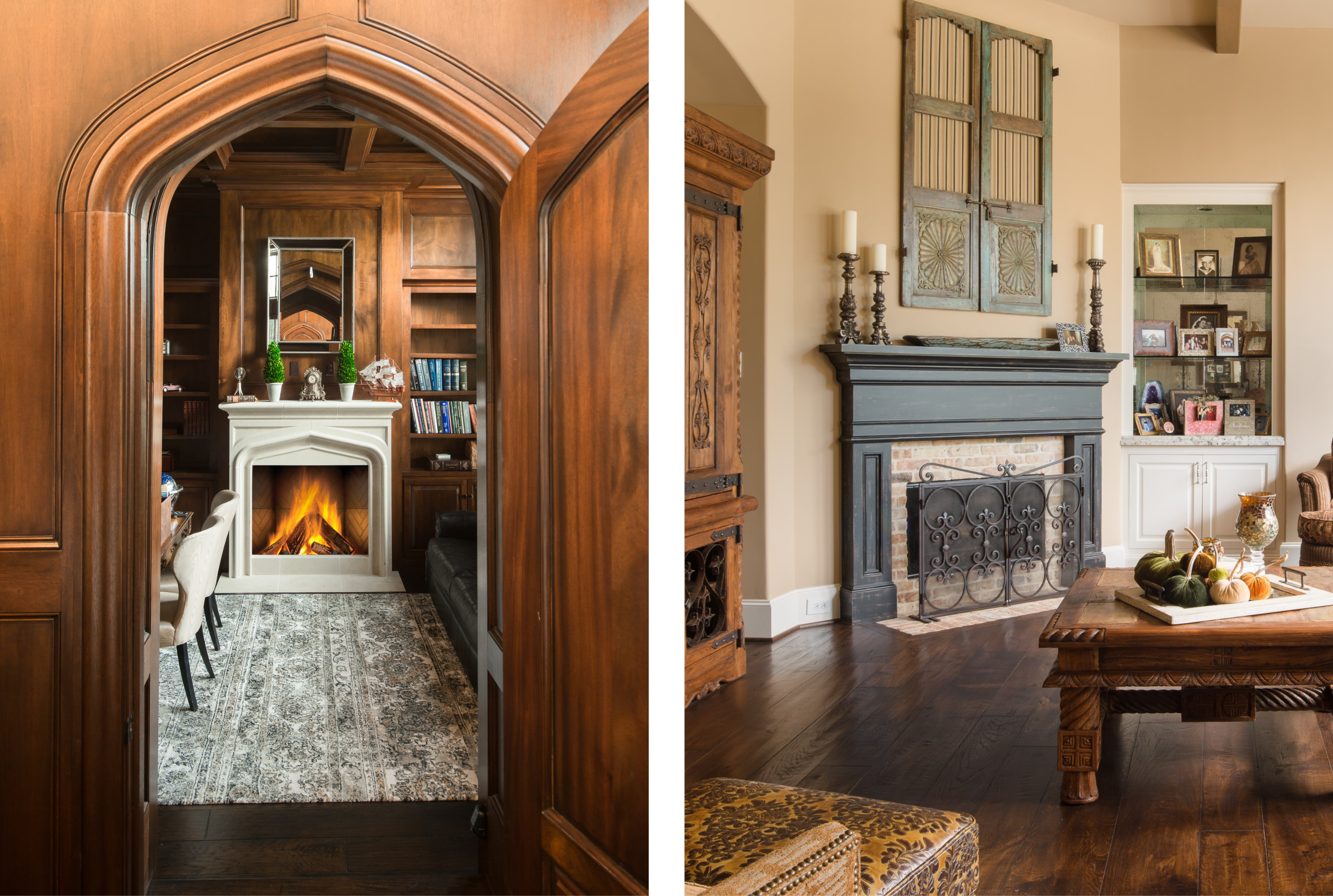 Raised vs. Flush Hearth Fireplaces - Flush 3-1 - 3-2