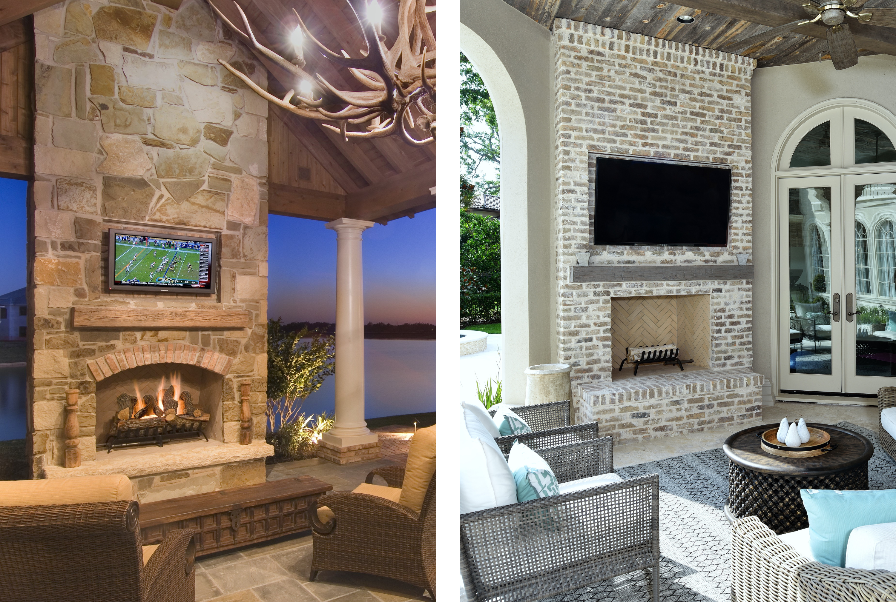 Raised vs. Flush Hearth Fireplaces - Raised 2-1 - 2-2