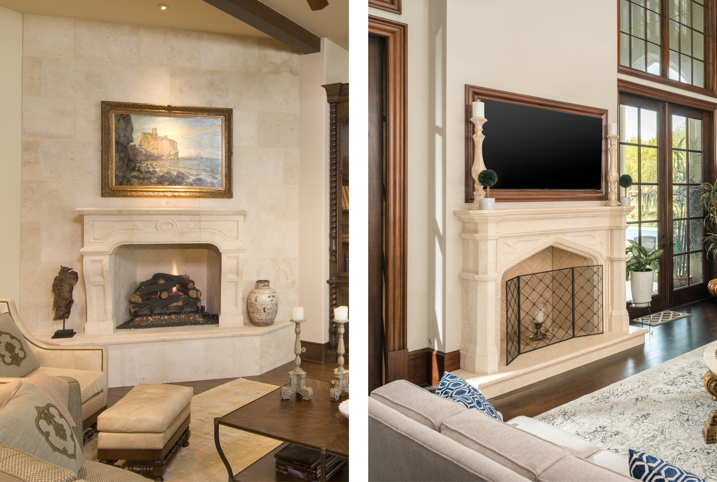 Raised vs. Flush Hearth Fireplaces - Raised 4-1 - 4-2
