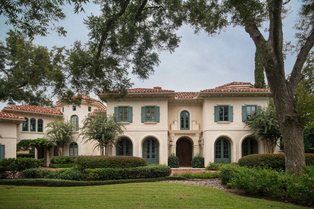 italianate mediterranean front exterior
