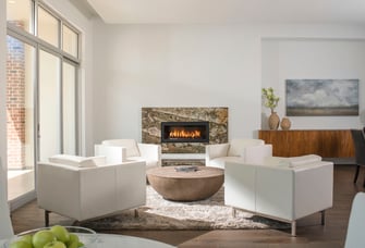 luxury modern townhouse living room