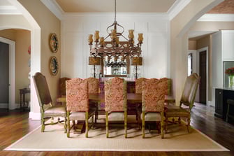 custom english dining room