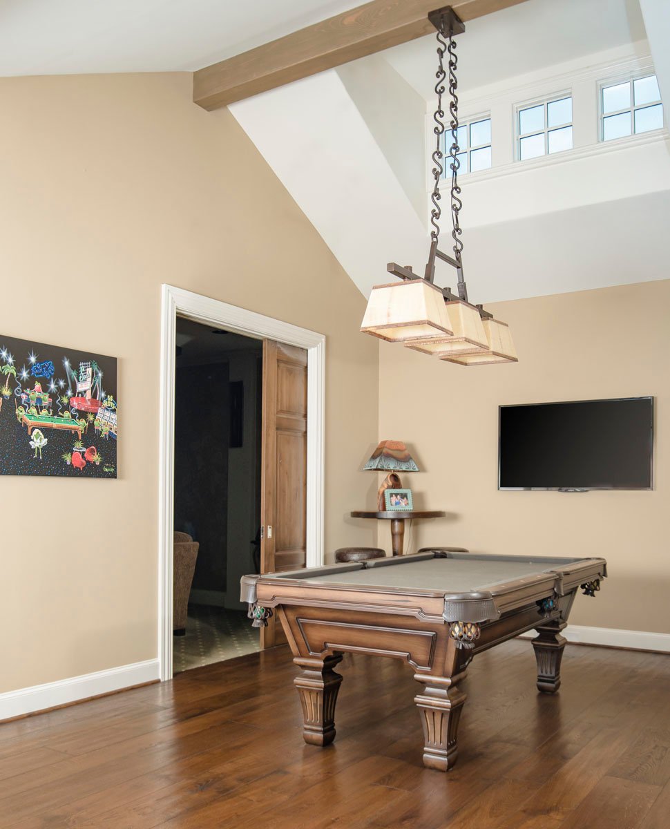 custom english game room
