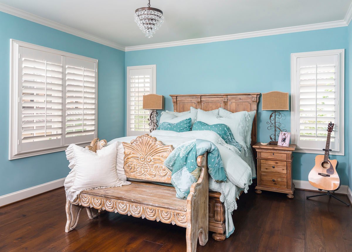 custom english bedroom
