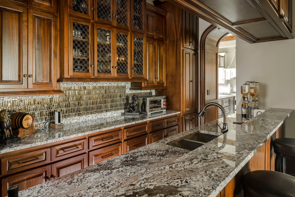 english tudor kitchen sink