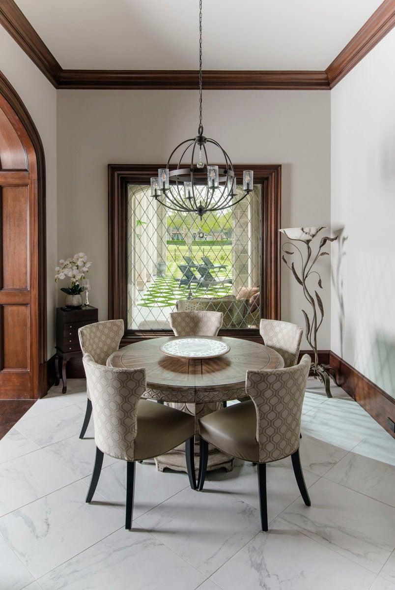 english tudor dining room table