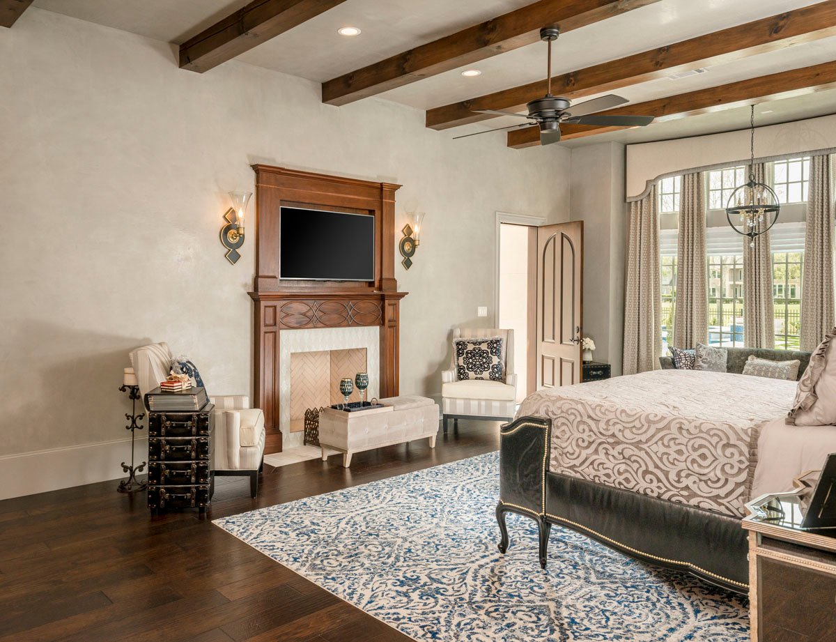 english tudor bedroom