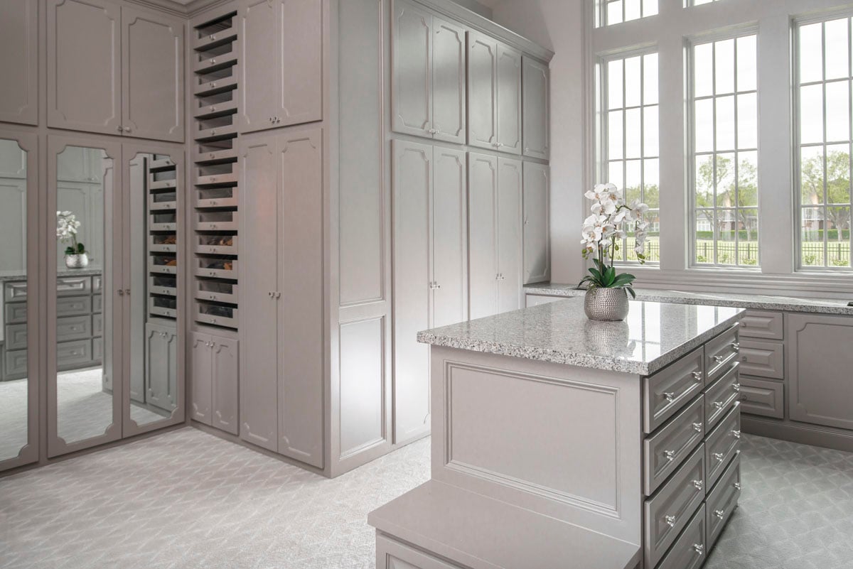 english tudor closet
