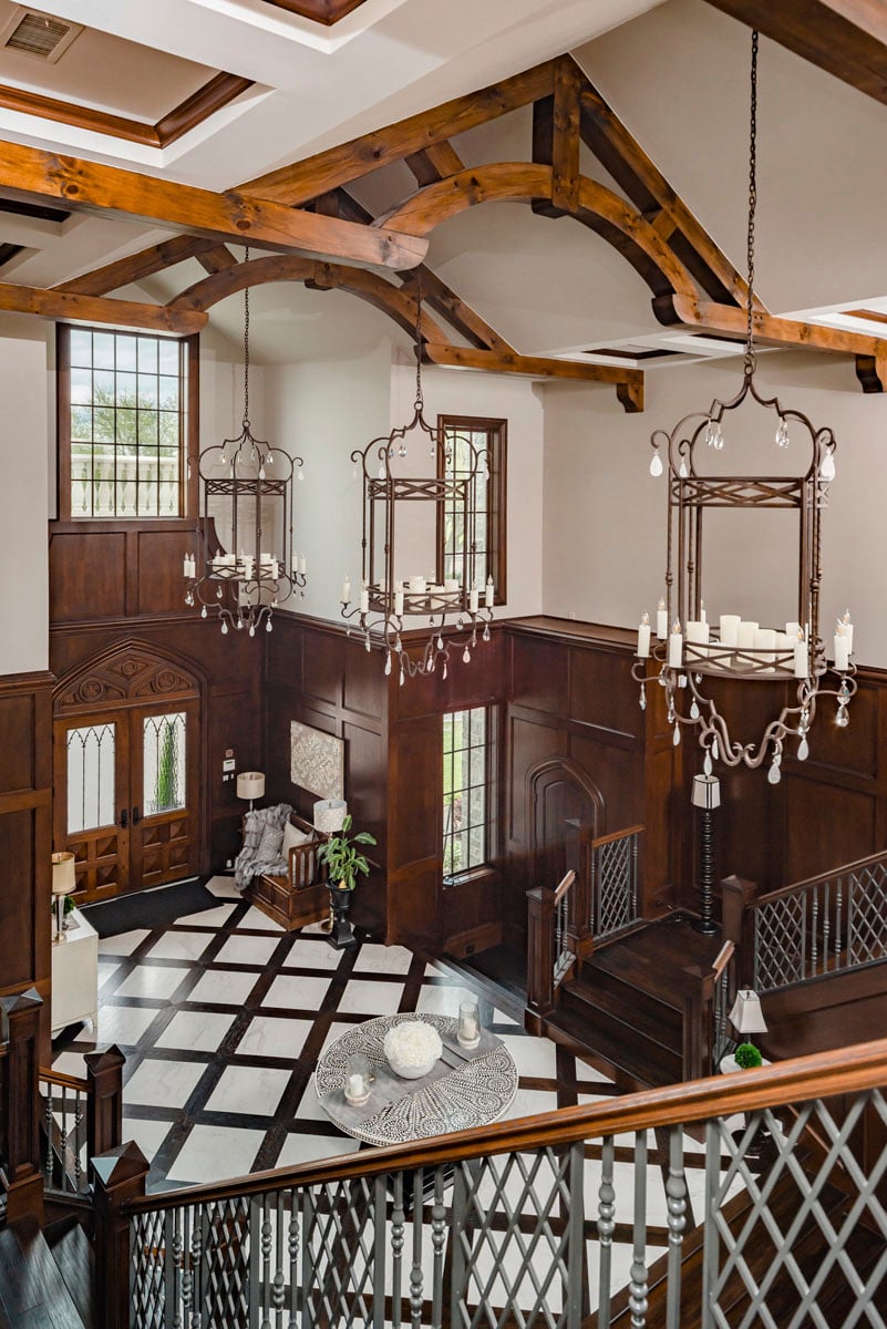 english tudor staircase