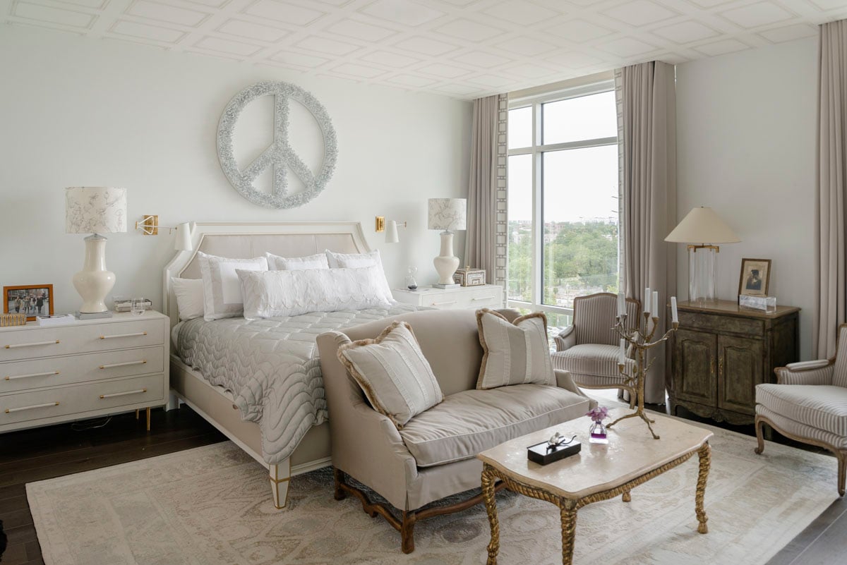 custom modern condo bedroom