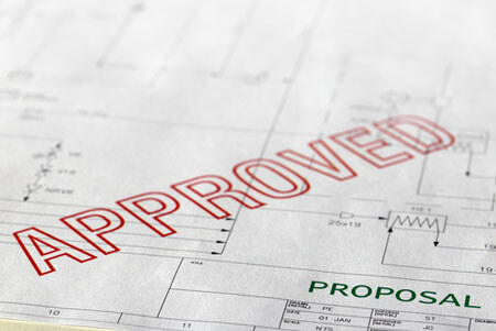 approved construction contract