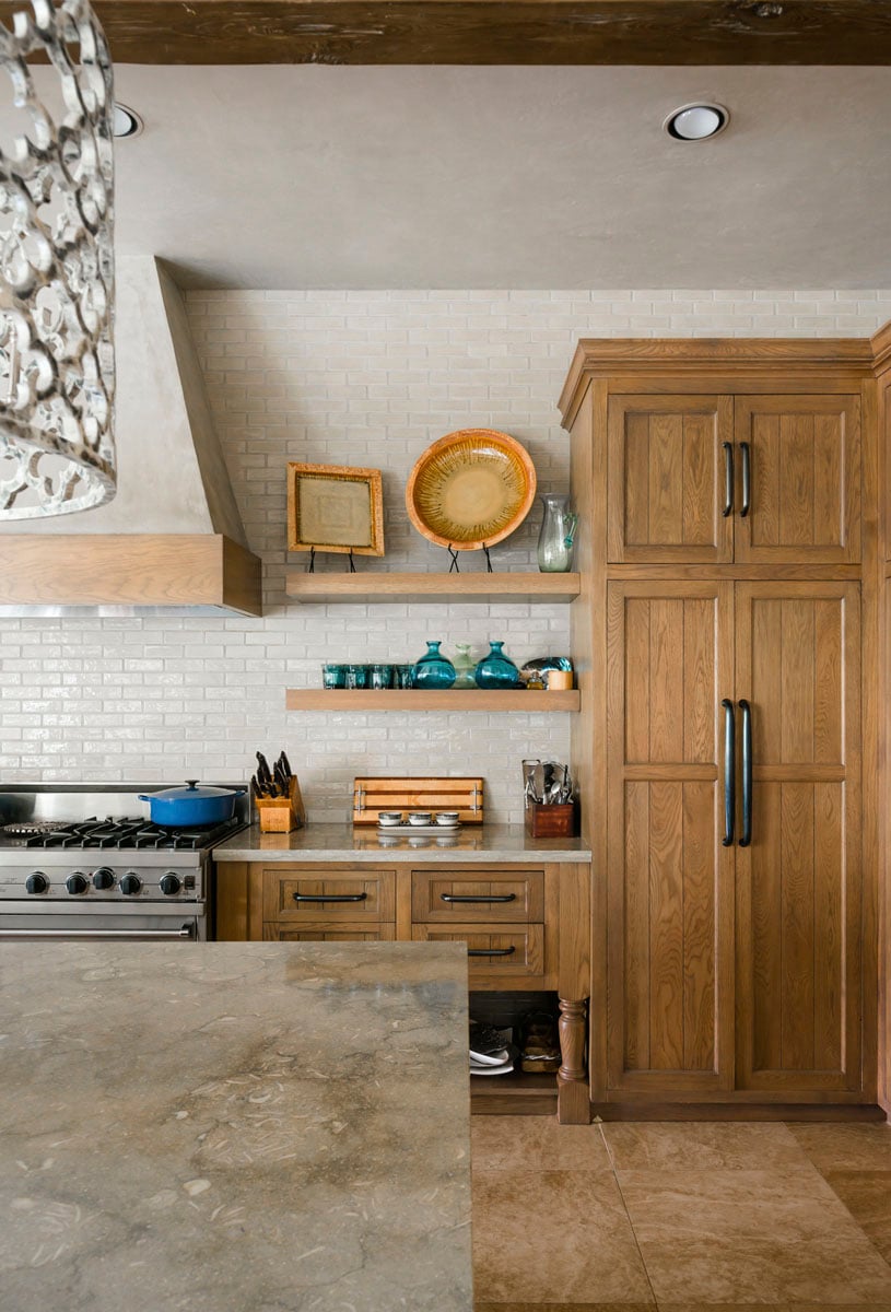 custom tudor style kitchen