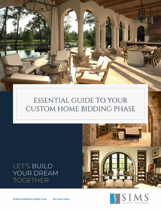 Essential Guide to Your Custom Home Bidding Phase