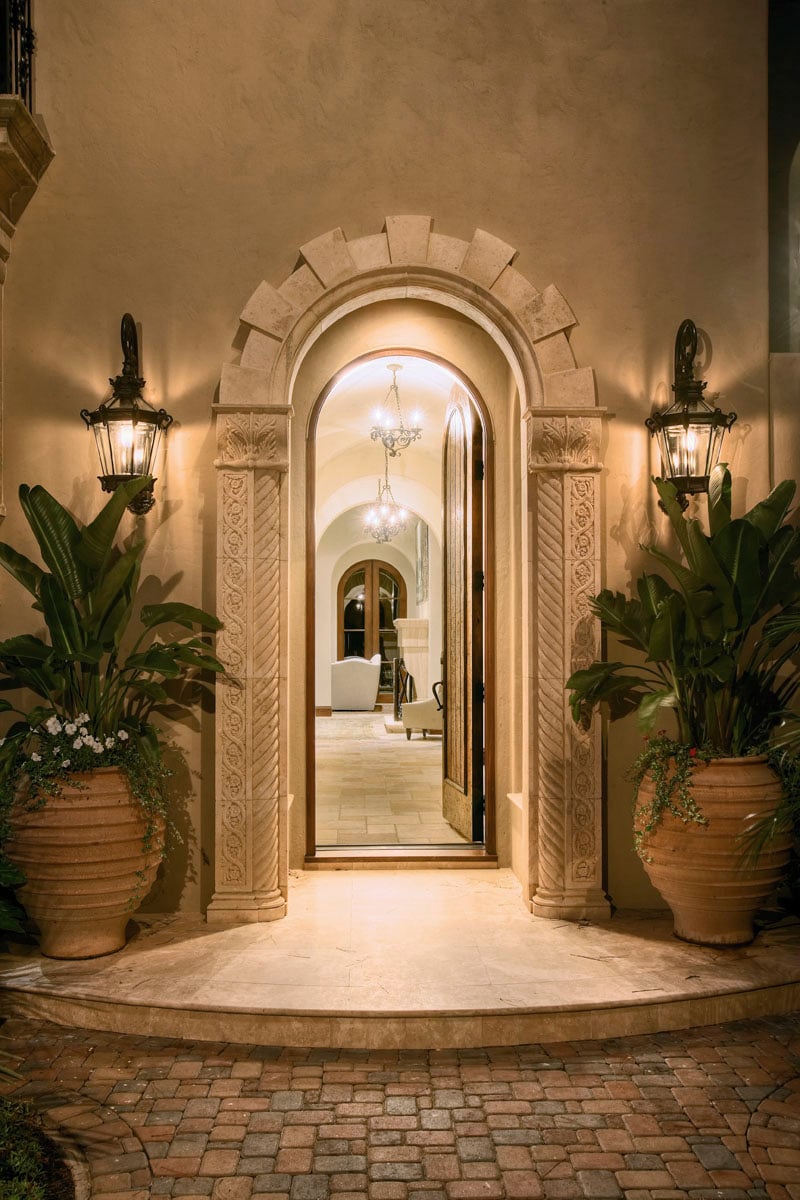 spanish colonial front door