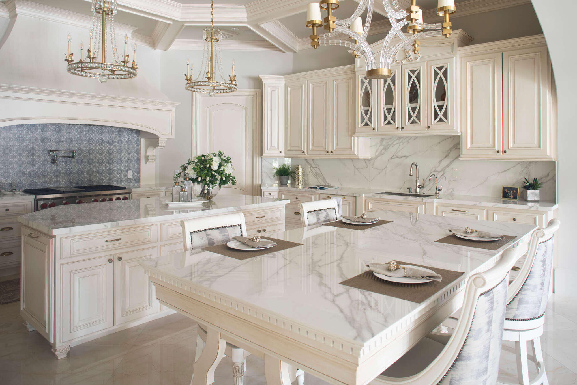 transitional mediterranean kitchen