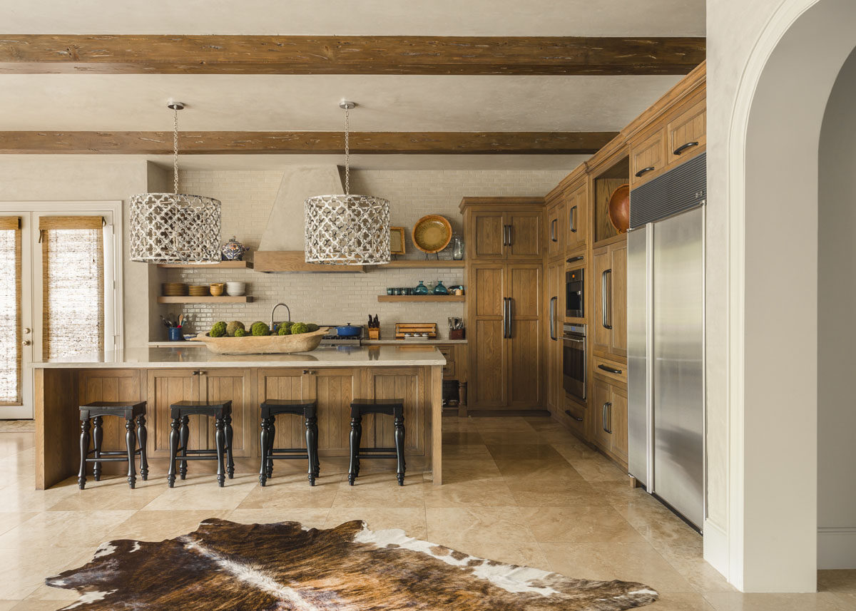 custom tudor style kitchen