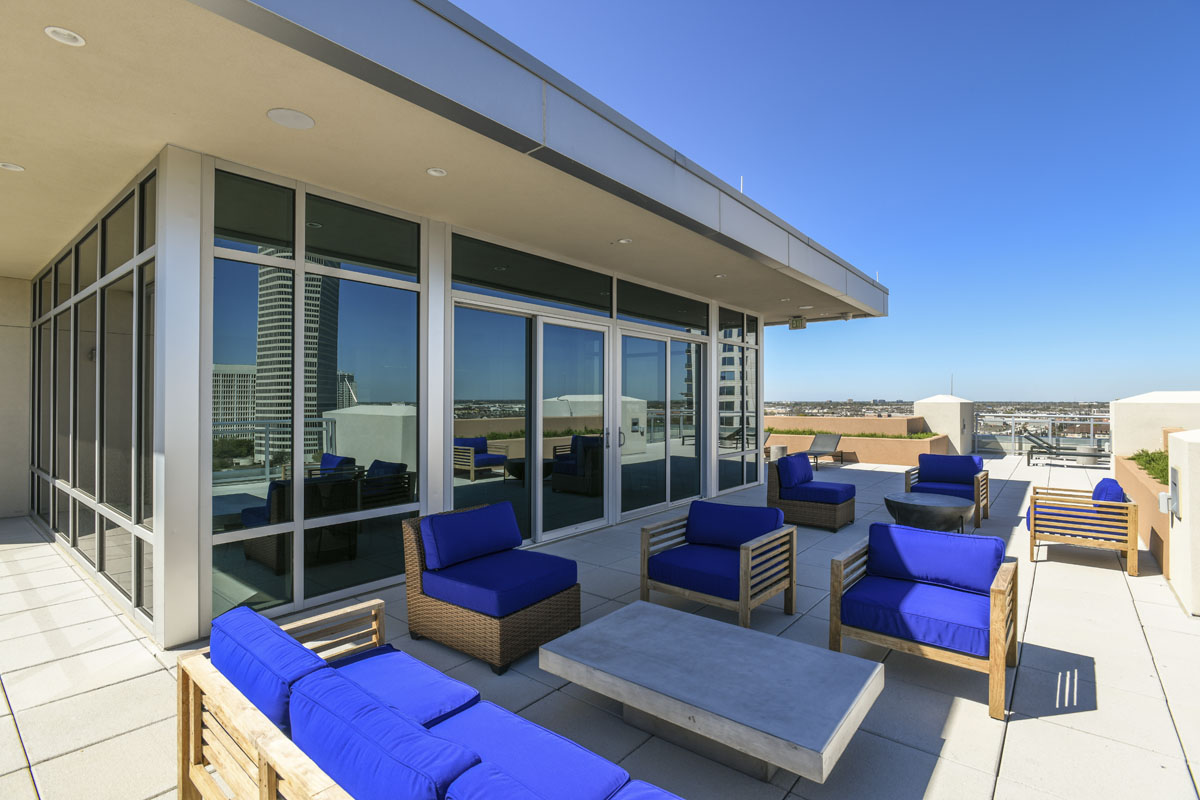 custom condo rooftop patio