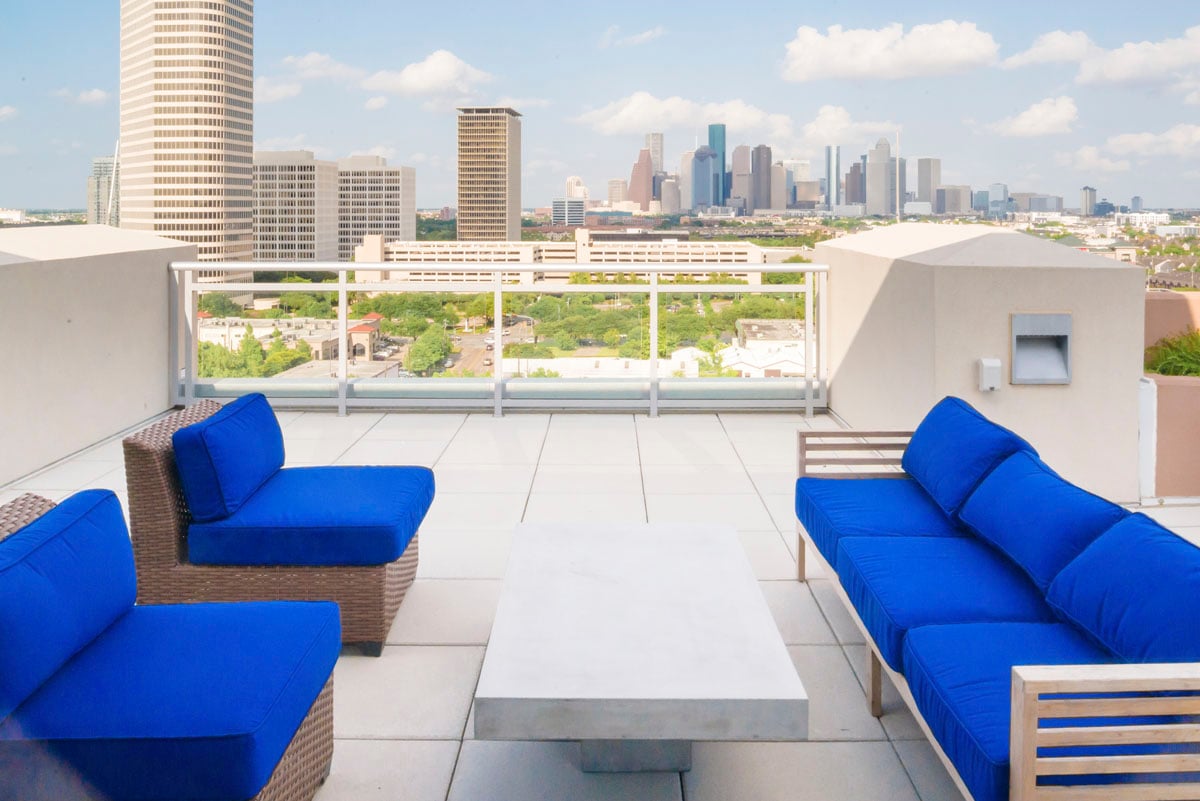 custom condo rooftop patio